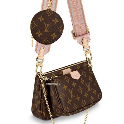 louis vuitton multi pochette pink strap|louis vuitton pochette accessoires strap.